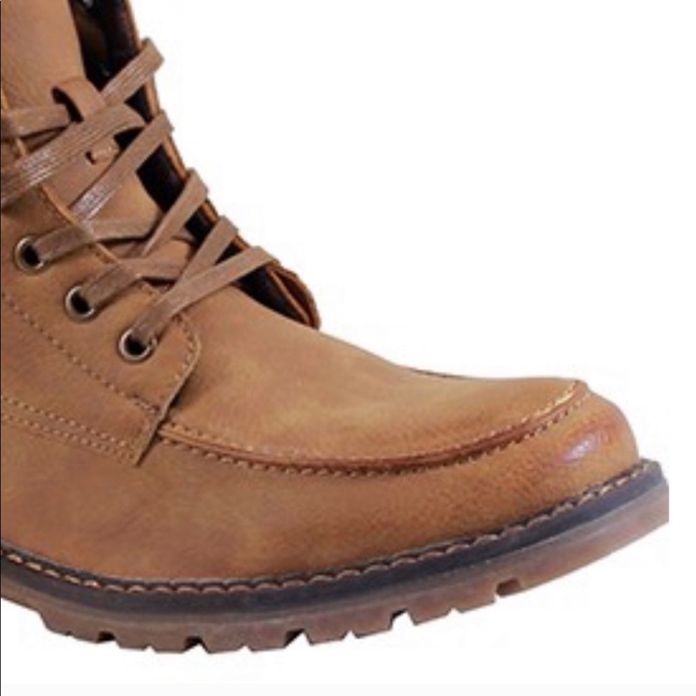 NIB Mens Brown Camel Chukka Casual Boots - Picture 2 of 4